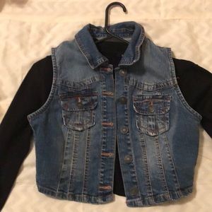 Jeans short vest